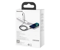 Baseus Superior serijos USB-C - Lightning kabelis 20W PD 1m - Juodas