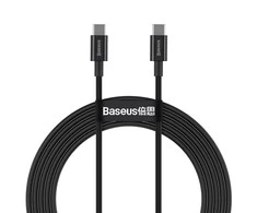 Baseus Superior serijos USB-C - USB-C kabelis 100W 2m juodas