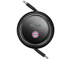 Baseus USB-C į USB-C 100W įkrovimo laidas (Juodas) Bayern Edition
