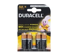 Baterija 1.5V AA DURACELL 4vnt