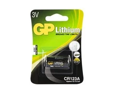 Baterija 3V CR123A GP
