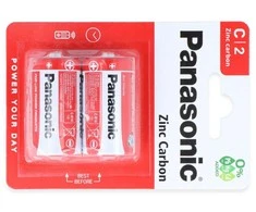 Baterija C / LR14 Panasonic Raudona Bat 1.5V - 2vnt