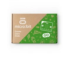 BBC micro:bit 2 GO - edukacinis modulis Cortex M4 akselerometras Bluetooth LED 5x5 + priedai