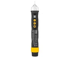 Bekontaktis įtampos indikatorius Deli Tools EDL8011, 12 / 48-1000V AC geltonas