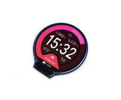 Bendrasis LCD IPS ekranas 1.28" 240x240px, skirtas Raspberry Pi ir Arduino, apvalus, Waveshare 19192