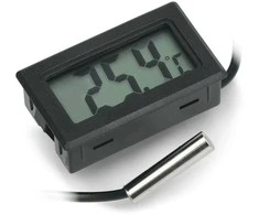Benetech Termometras su LCD ekranu nuo -50°C iki 110°C ir matavimo zondu - 5m