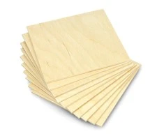 Static Control Oem Beržo fanera - 3mm - formatas 110x120mm - 10 vnt