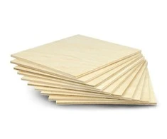 Static Control Oem Beržo fanera - 3mm - formatas 110x120mm - 10 vnt