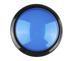 Oem BIG Push Button 10cm - mėlynas