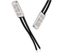 Bimetalinis termostatas KSD 9700 NC - 5A 250V 50℃ - normaliai uždaras termostatas - šiluminė apsauga