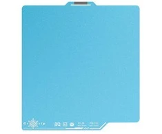BIQU Panda spausdinimo plokštė CryoGrip Pro Frostbite - dvipusis magnetinis sluoksnis - Bambu Lab X1, P1 ir A1 spausdintuvams - 257x257mm
