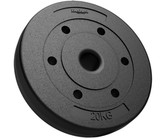 Bituminė apkrova 20 kg, skylė 51 mm - olimpinėms štangams, REBEL ACTIVE