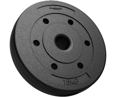Bituminių svarelių rinkinys 2x15kg, skylė 51mm - olimpinėms štangams, REBEL ACTIVE