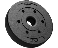 Bituminių svarelių rinkinys 2x7.5kg, skylė 51mm - olimpinėms štangams, REBEL ACTIVE
