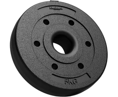 Bituminių svarelių rinkinys 4x5kg, skylė 51mm - olimpinėms štangams, REBEL ACTIVE