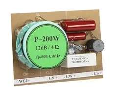 Blow 3 krypčių kryžminis 200 W / 4 omų