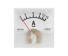 Blow Analoginis kvadratinis ampermetras mini 15A