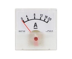 Blow Analoginis ampermetras kw, mini 20A