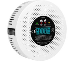 Blow Anglies monoksido ir dūmų detektorius XCD30 LCD 3xAA