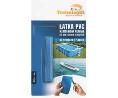Blow Audiniu sutvirtintas PVC lopas, mėlynas, 8.4 cm / 30 cm / 0.55 mm Technicqll