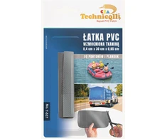 Blow Audiniu sutvirtintas PVC lopas, pilkas, 8.4 cm / 30 cm / 0.55 mm Technicqll