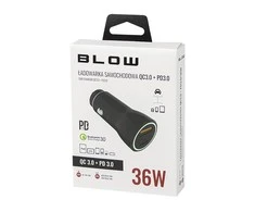 Blow Automobilinis įkroviklis su USB + USB-C 36W G36W