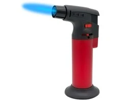 Blow Dujų degiklis RK-3003 Mėlyna Torch, padengtas guma, blisterinė pakuotė