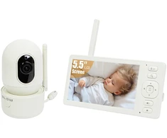 78-957# Elektroninis kūdikių monitorius „Blow“ su 5,5 colio LCD belaidžiu monitoriumi