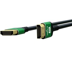 Blow HDMI-HDMI Žalias jungtis, tiesi, 3m