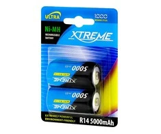 82-603# Blow Įkraunamos R14 Ni-MH 5000 mAh XTREME