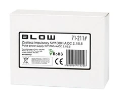 Blow Impulsinis maitinimo šaltinis 5V 1A 2.1x5.5