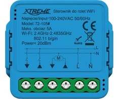 Blow Išmanus roletų valdiklis Xtreme WiFi TUYA