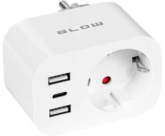 Blow Išmanusis lizdas, valdomas per WiFi TUYA USB+2xUSB-C