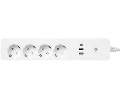 Blow Išmanusis maitinimo laidininkas BALTA 3m 2xUSB+USB-C WiFi TUYA