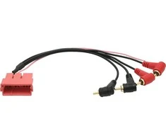 Blow Oem ISO lizdas mini 4xRCA AUDI VW SKODA
