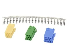 Blow Oem ISO mini kištukas 3x korpusas + kaiščiai