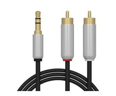 Blow Pūskite Jungtis WT.3.5ST-2xRCA 5m METAL
