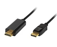Blow Kabelis HDMI - DisplayPort 1,8m