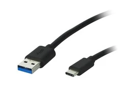 Blow Kabelis USB 3.0 A - USB-C 2m - Juodas