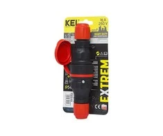 KEL Blow Kištukas+lizdas ZWG-54 juoda/raudona