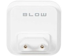 Blow LED naktinė lempa su prieblandos jutikliu, kvadratinė mėlyna