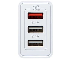 Blow Maitinimo įkroviklis USBx2 lizdas + USB QC 30W