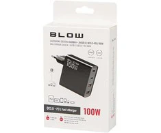 Blow Maitinimo įkroviklis USBx2 lizdas + USB-Cx2 QC+PD 100W