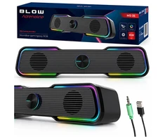 Kompiuterio kolonėlės Blow 66-406# Kompiuterio garsiakalbiai ms-35 garso juosta RGB