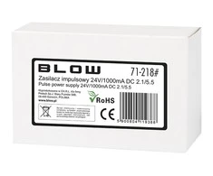 Blow Impulsinis maitinimo šaltinis 24V 1000mA 2.1/5.5