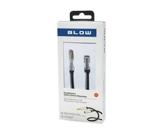 Blow Prailginimo laidas JACK 3.5 mm 1 m tiesus METAL