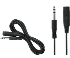 Blow Prailginimo laidas JACK 6.3 mm 3 m tiesus