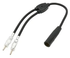 Blow Oem Automobilio antenos adapterio skirstytuvas 2x kištukas-DIN