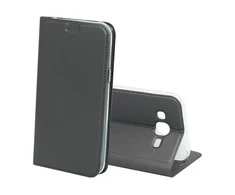 Dėklas Nupūskite „Samsung Galaxy Grand Case“ grafitinį "L"
