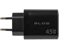 Blow Sieninis įkroviklis USB lizdas + USB-C PD 45W + laidas